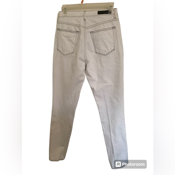 GRLFRND Karolina White Denim Jeans Sz 27-30 Ladies Chromatic Buttonfly - Picture 3 of 6
